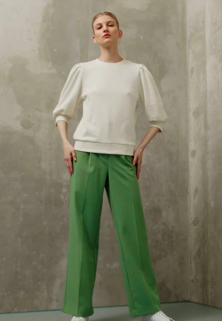 Anna Field Sweatshirt - Off White – Bild 2