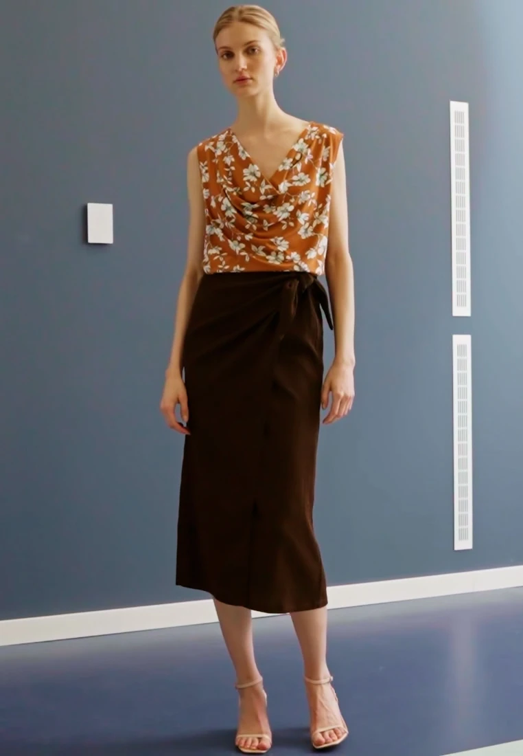 Top - Brown/white – Bild 2