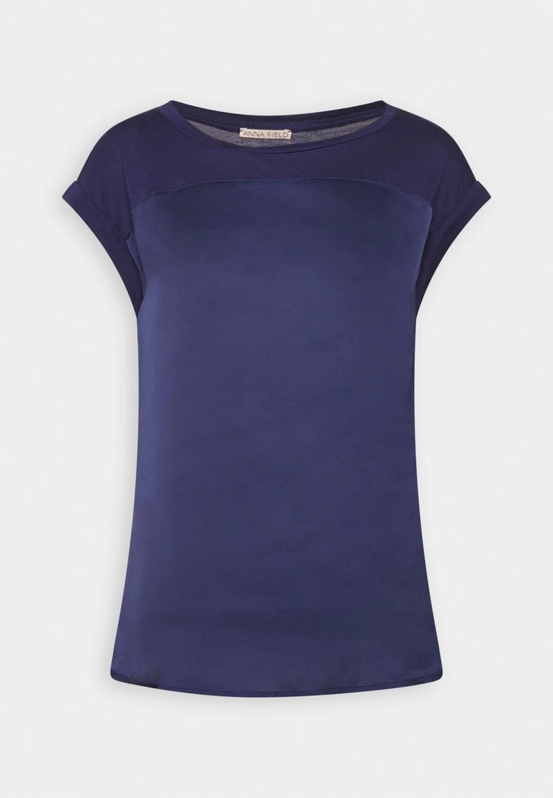 Anna Field T-Shirt Print - Dark Blue – Bild 4