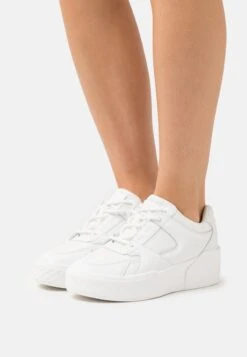 Anna Field LEATHER - Sneaker Low - White