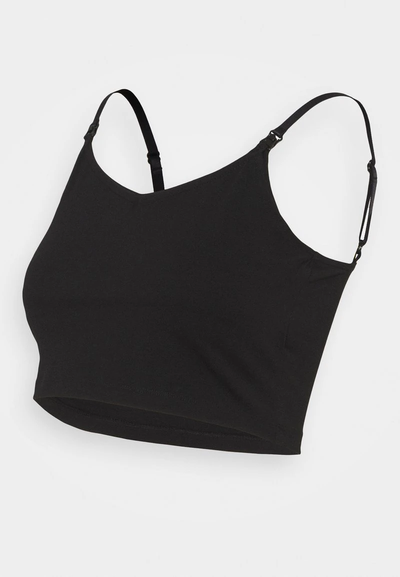 SET NURSING FUNCTION CROP TOP & LEGGINGS - Leggings - Hosen - Black – Bild 2