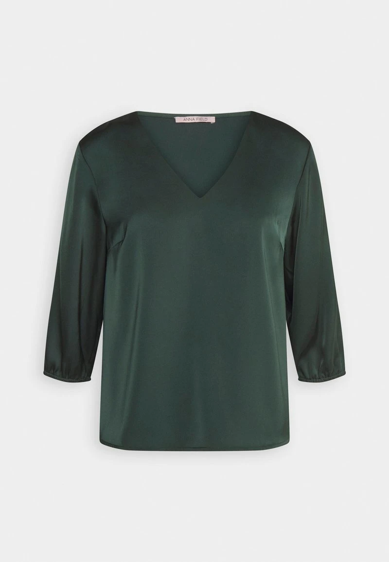 Anna Field Bluse - Dark Green – Bild 4