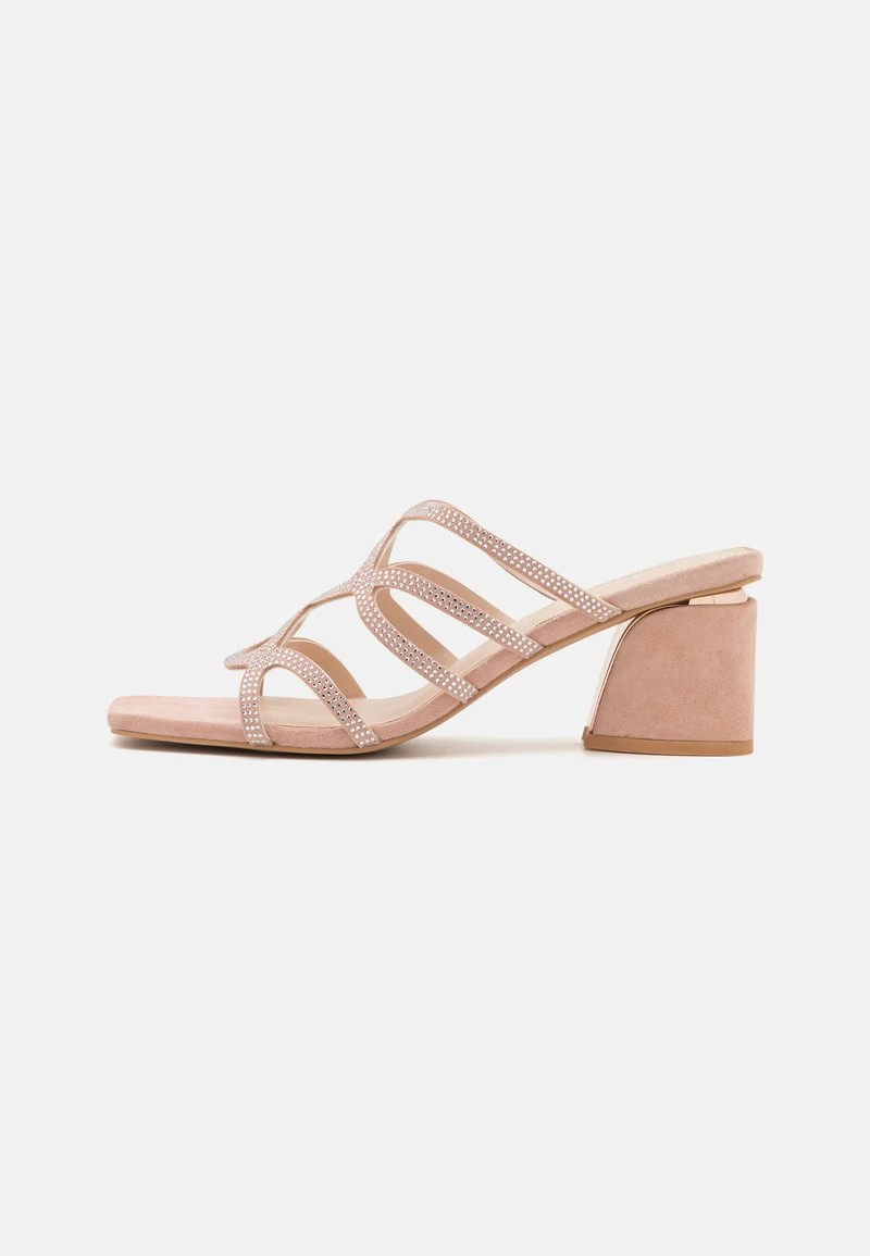 Anna Field LEATHER - Pantolette Hoch - Light Pink – Bild 2
