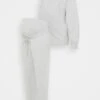 HOODIE WITH JOGGER SET - Kapuzenpullover - Light Grey