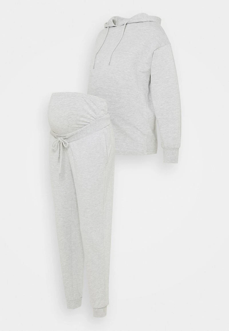 HOODIE WITH JOGGER SET - Kapuzenpullover - Light Grey