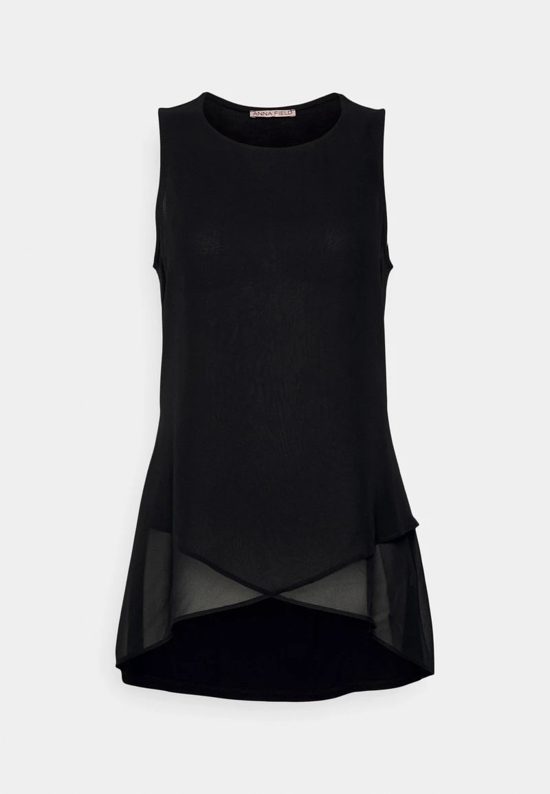 Anna Field Top - Black