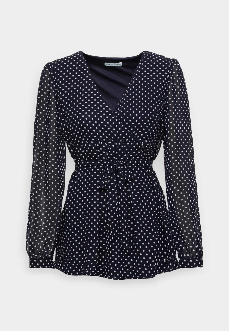 Bluse - Blue/white – Bild 4