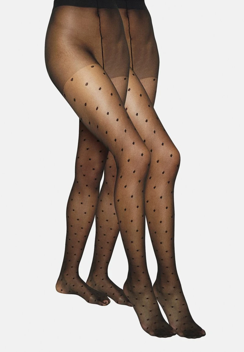 Anna Field 20 DEN POLKA DOTS TIGHTS - Strumpfhose - Black – Bild 2