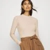 Anna Field Strickpullover - Light Tan Melange