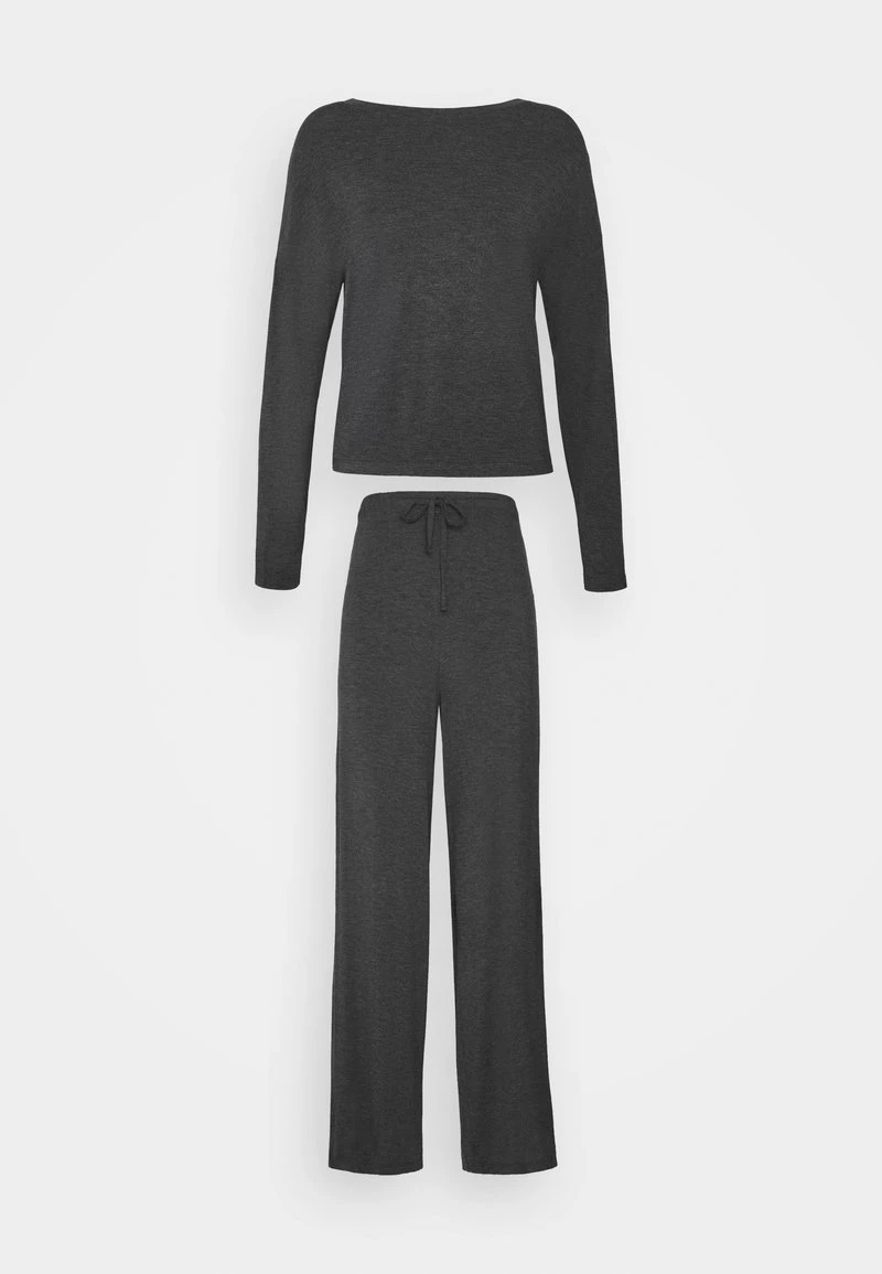 Anna Field Nachtwäsche Set - Dark Grey – Bild 5