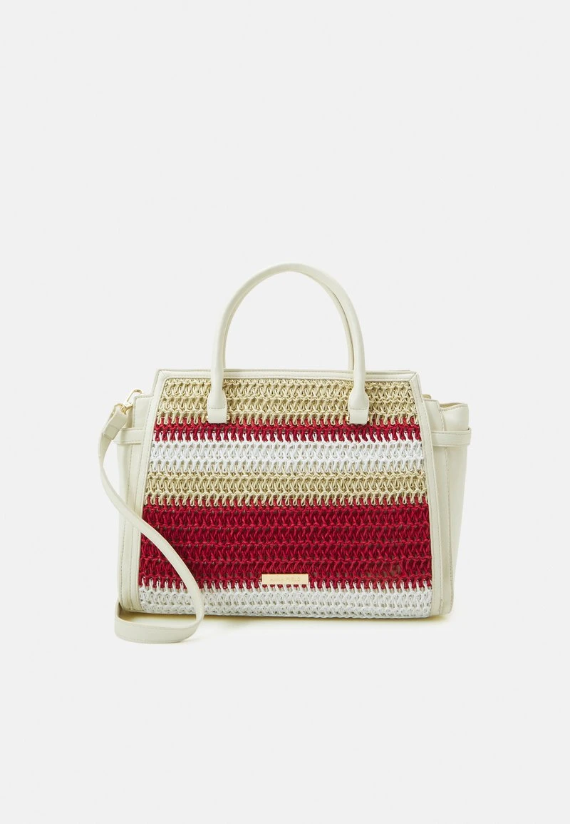 Anna Field Handtasche - Off-white/red