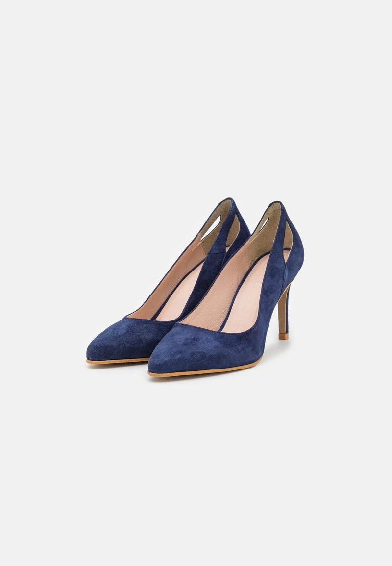 Anna Field LEATHER - High Heel Pumps - Dark Blue – Bild 3