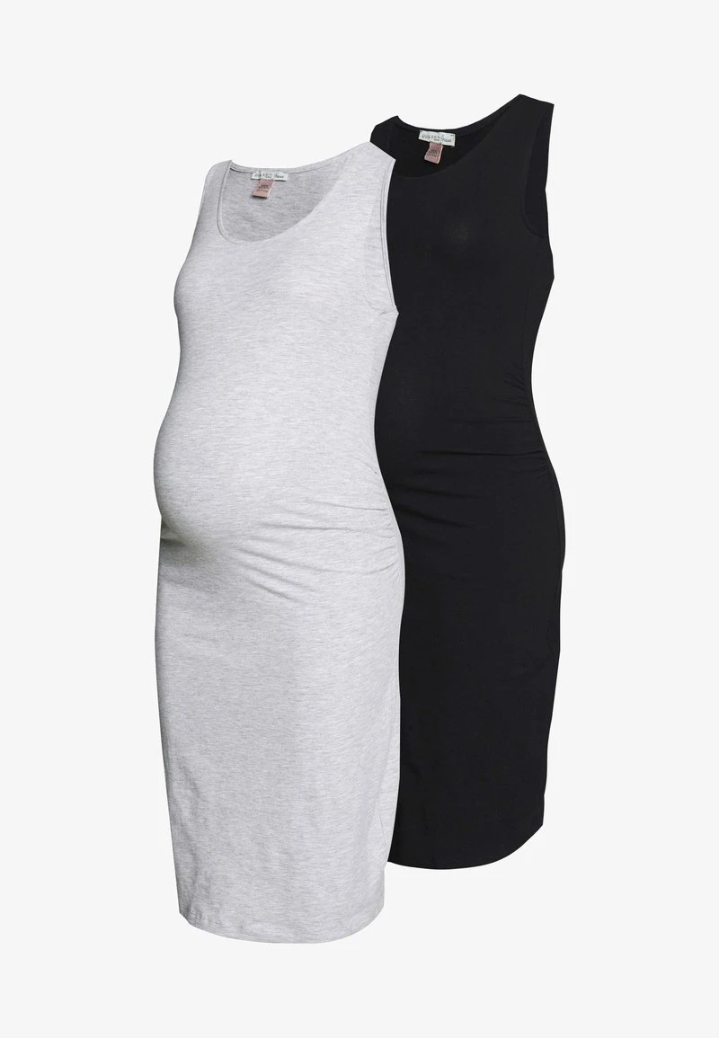 2 PACK - Etuikleid - Light Grey/black – Bild 6
