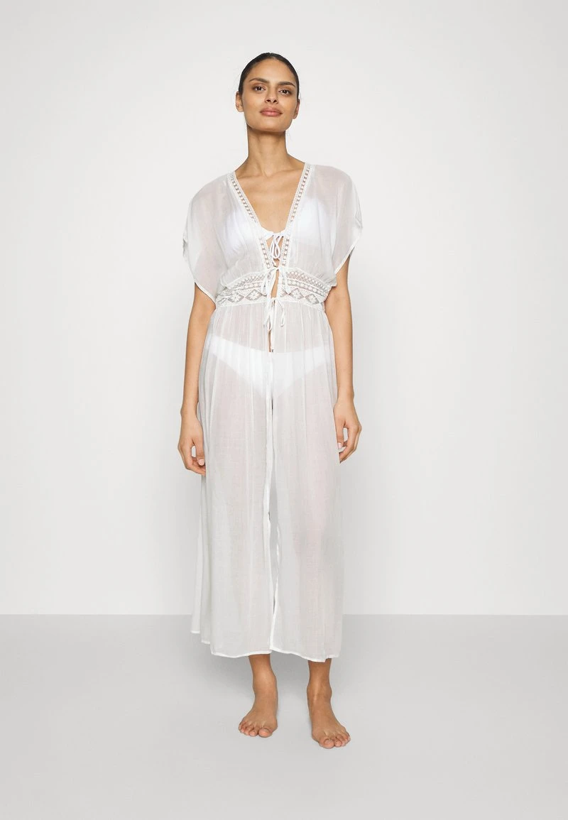 Anna Field EMBROIDERED COVER UP / 802 - BLACK - Strandaccessoire - 001 - White