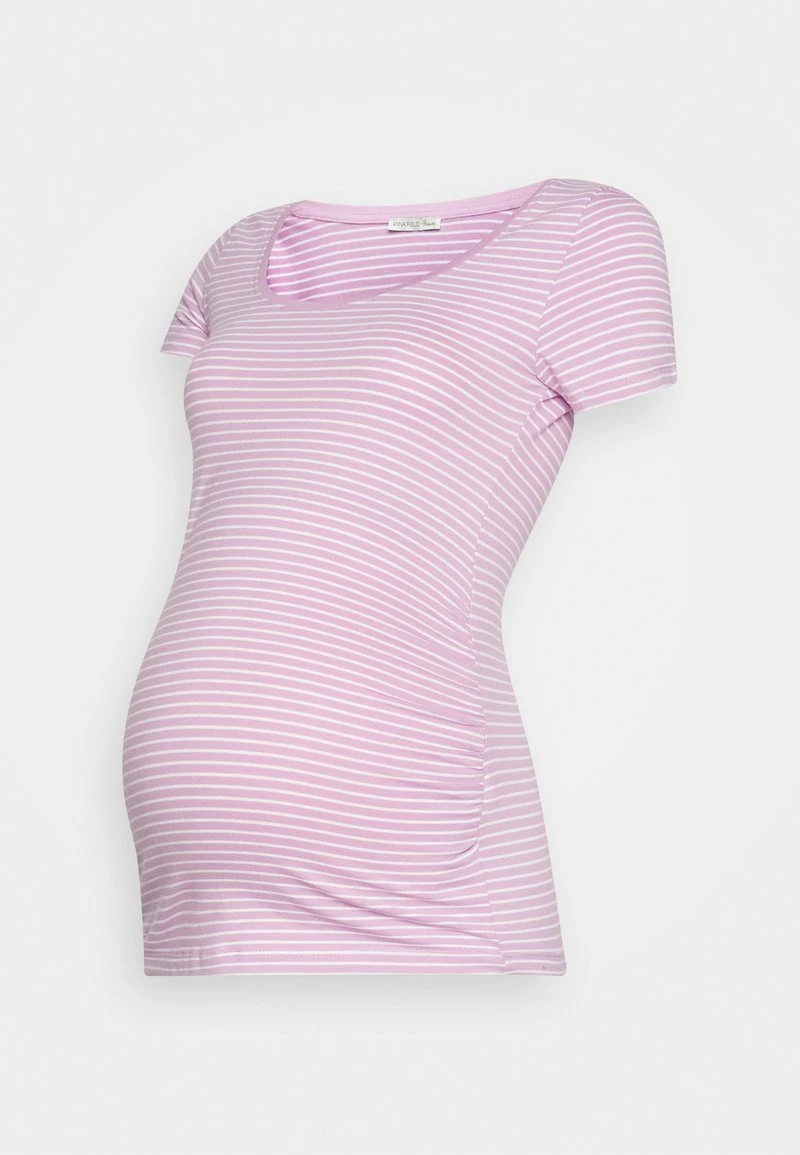 2 PACK - T-Shirt Print - Purple/white/teal – Bild 2