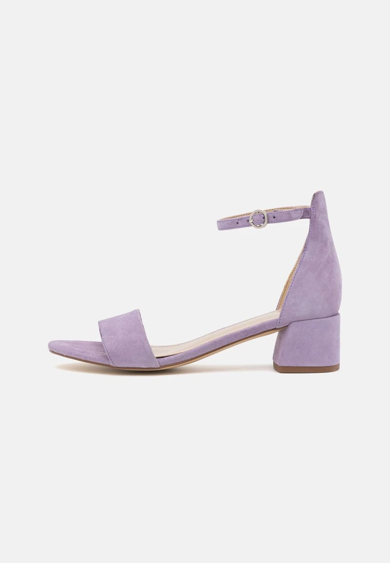 Anna Field LEATHER - Riemensandalette - Lilac – Bild 6