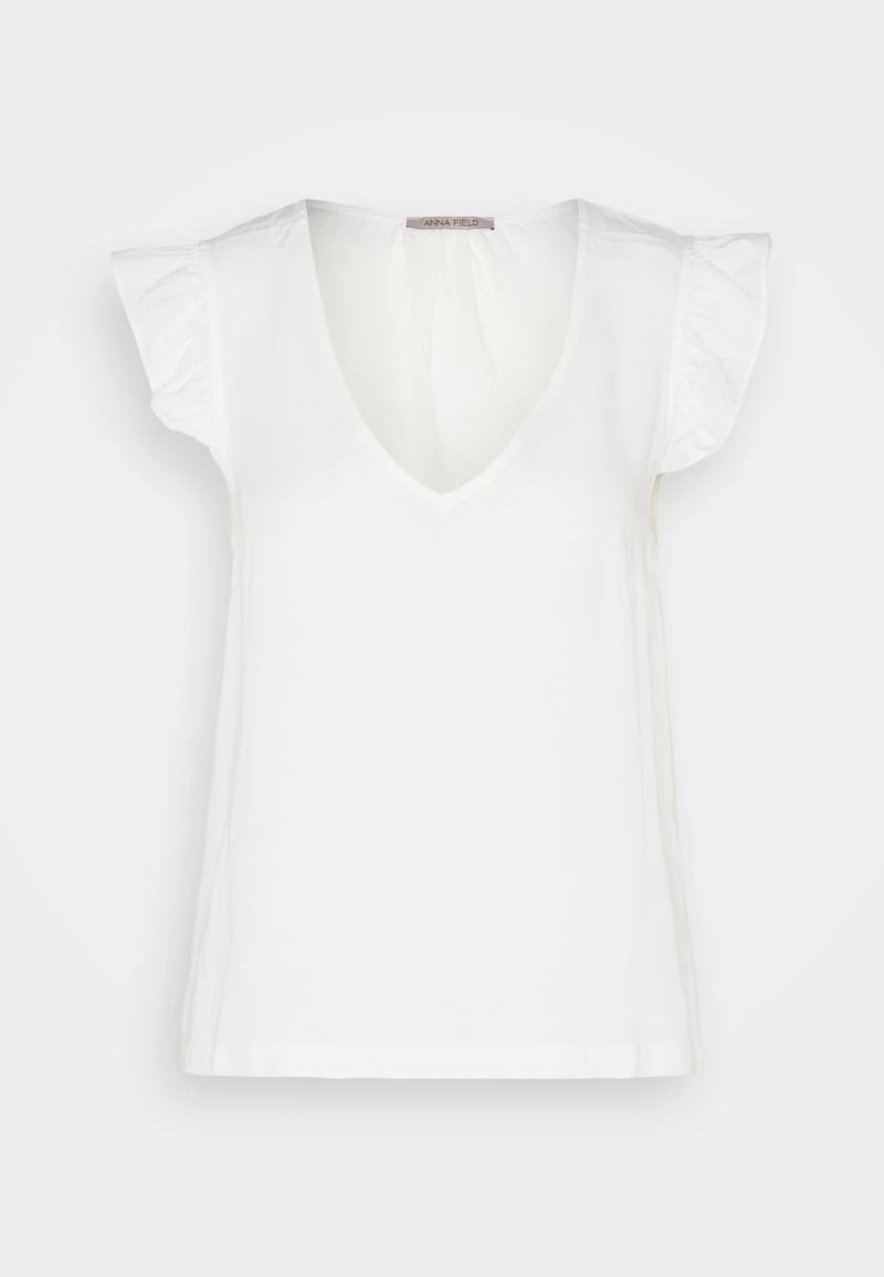 Anna Field T-Shirt Print - White – Bild 5