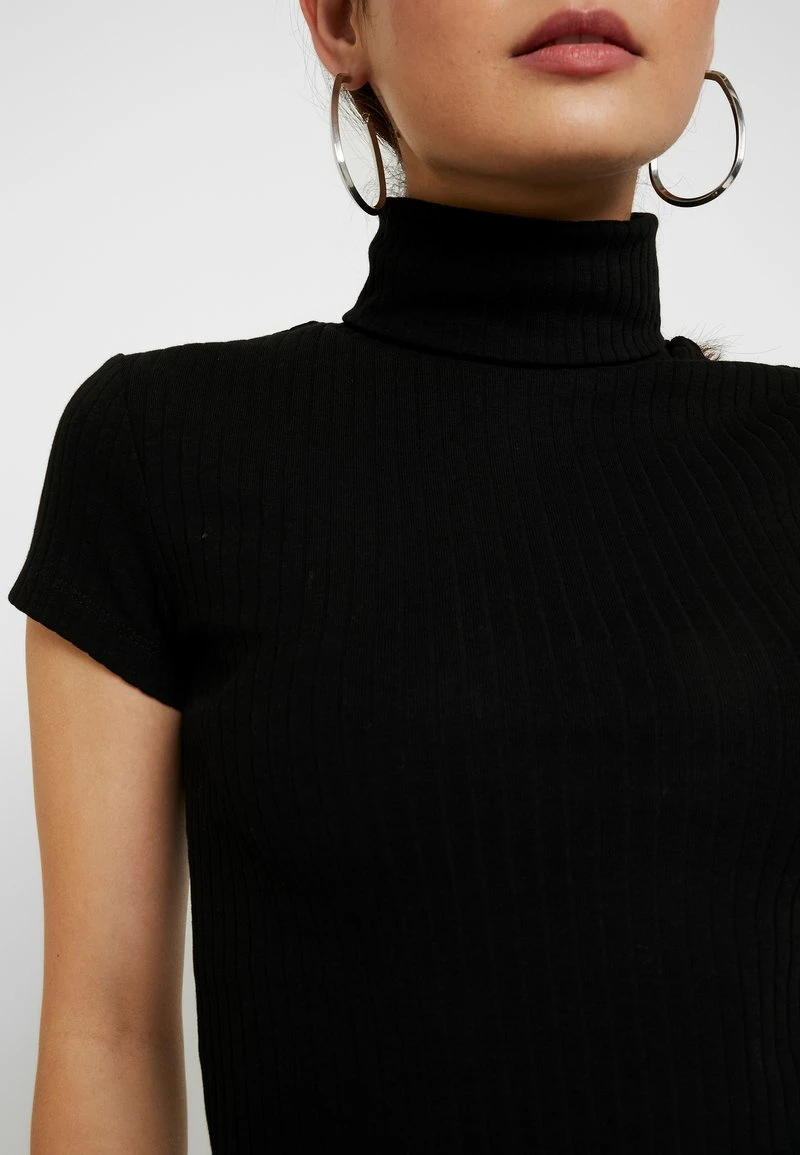 T-Shirt Print - Black – Bild 6