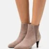 Anna Field LEATHER - Ankle Boot - Taupe