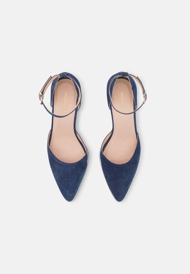 Anna Field LEATHER - Pumps - Dark Blue – Bild 6