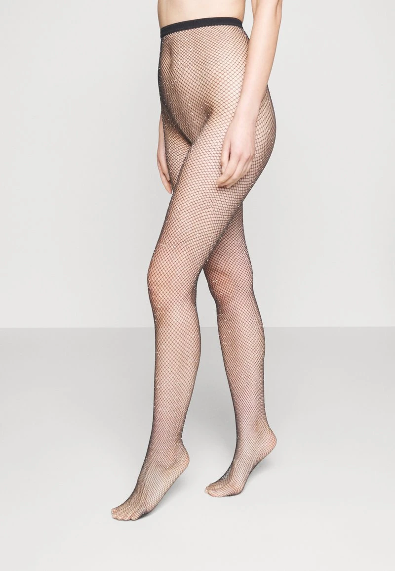 Anna Field GLITTER TIGHTS 2 PACK - Strumpfhose - Black – Bild 2