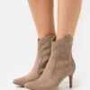 Anna Field High Heel Stiefelette - Taupe