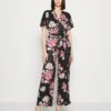 Anna Field Jumpsuit - Black/multi-coloured