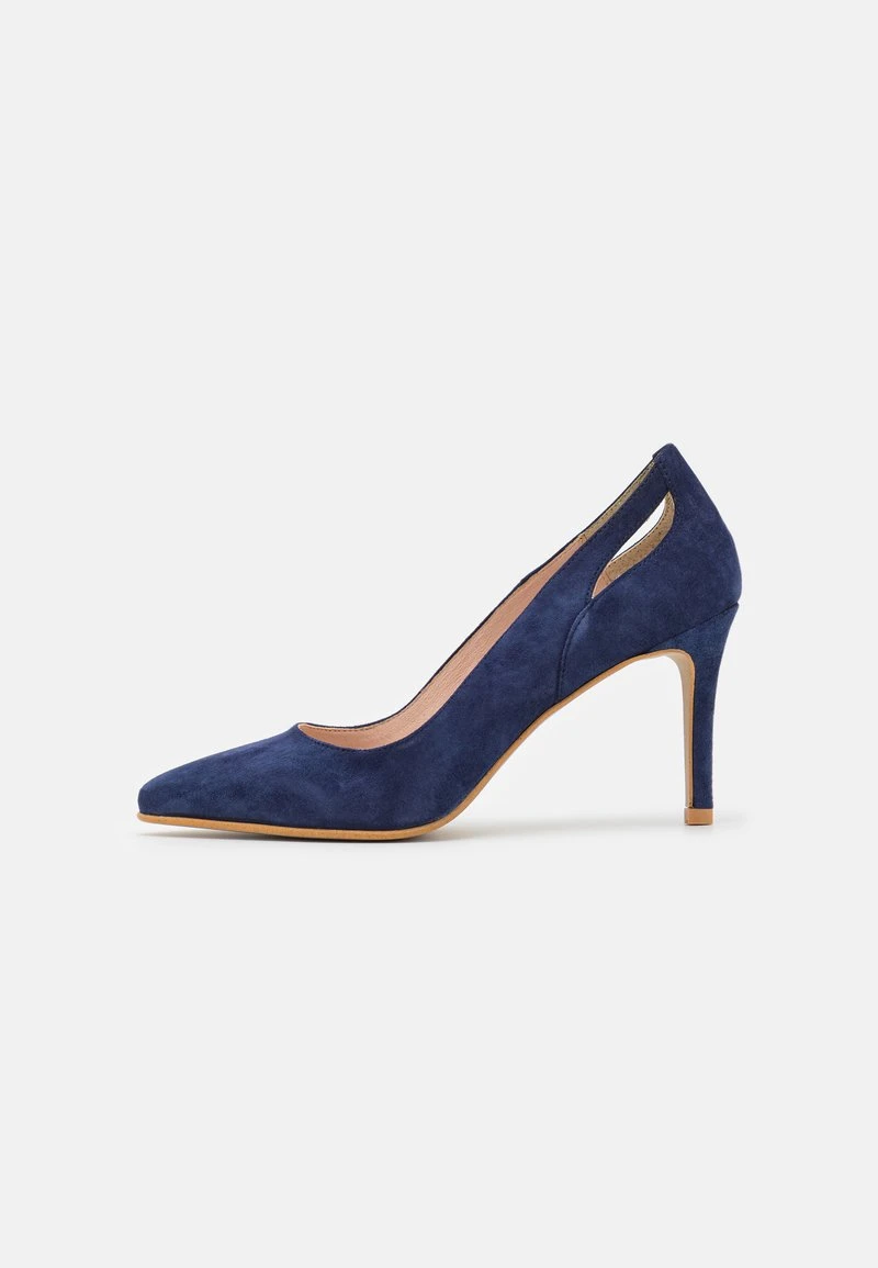 Anna Field LEATHER - High Heel Pumps - Dark Blue – Bild 2