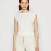 Anna Field T-Shirt Basic - Off-white