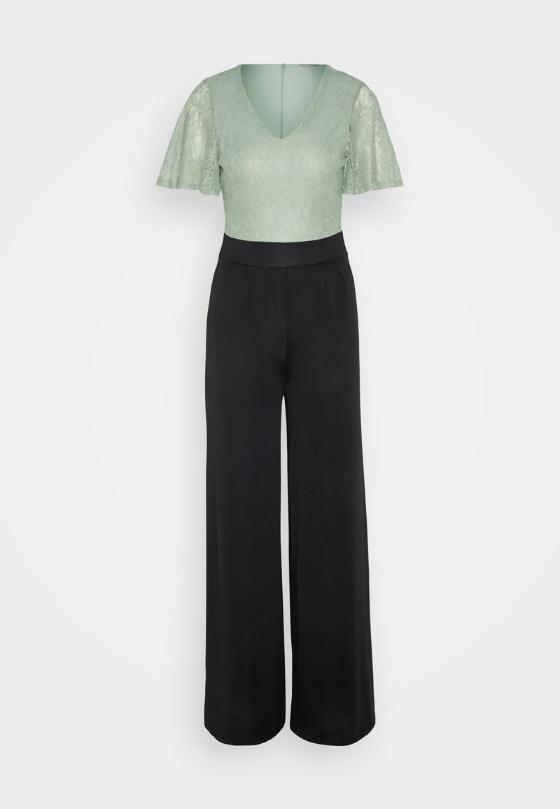 Anna Field Jumpsuit - Light Green/black – Bild 4