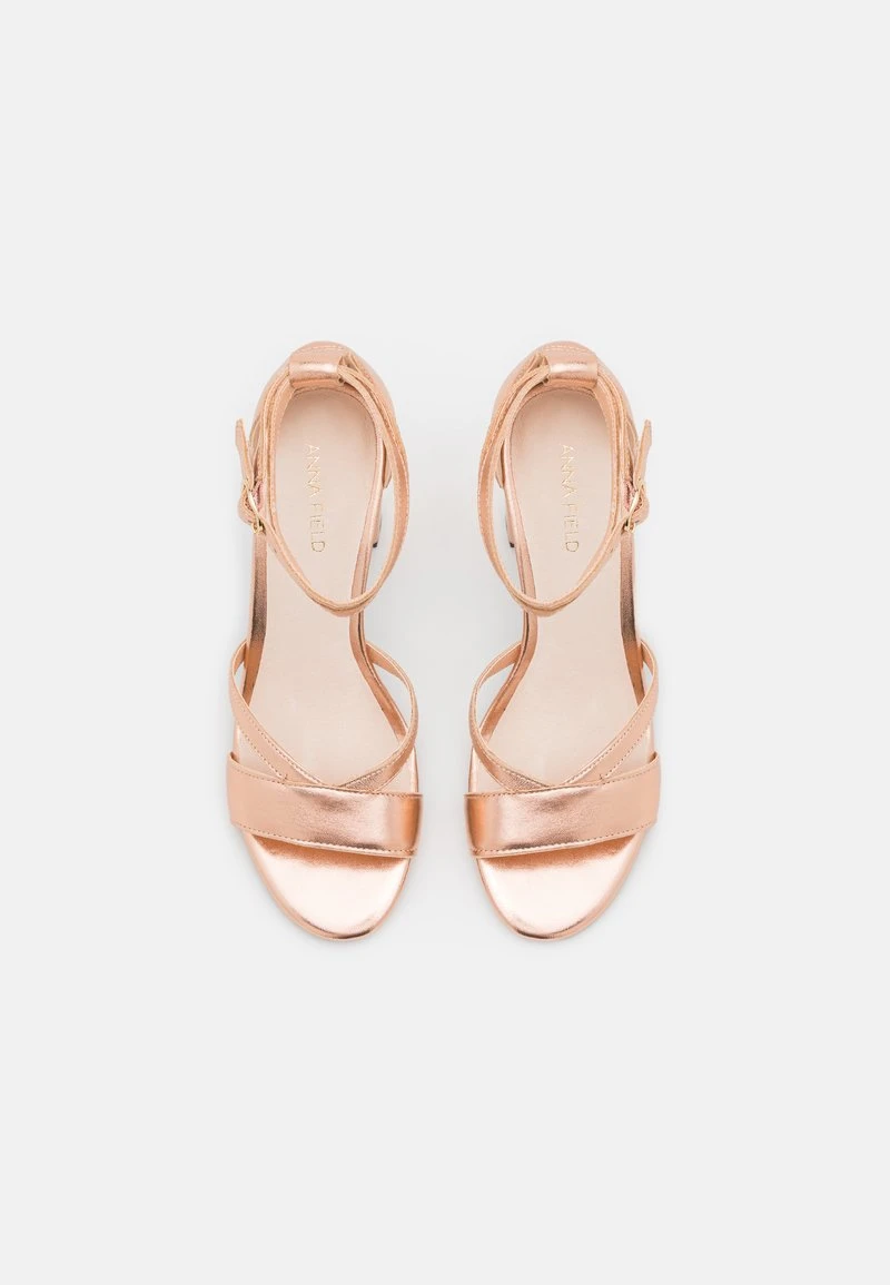 Anna Field LEATHER - Riemensandalette - Rose Gold Coloured – Bild 5