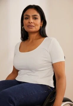 Anna Field T-Shirt Basic - White