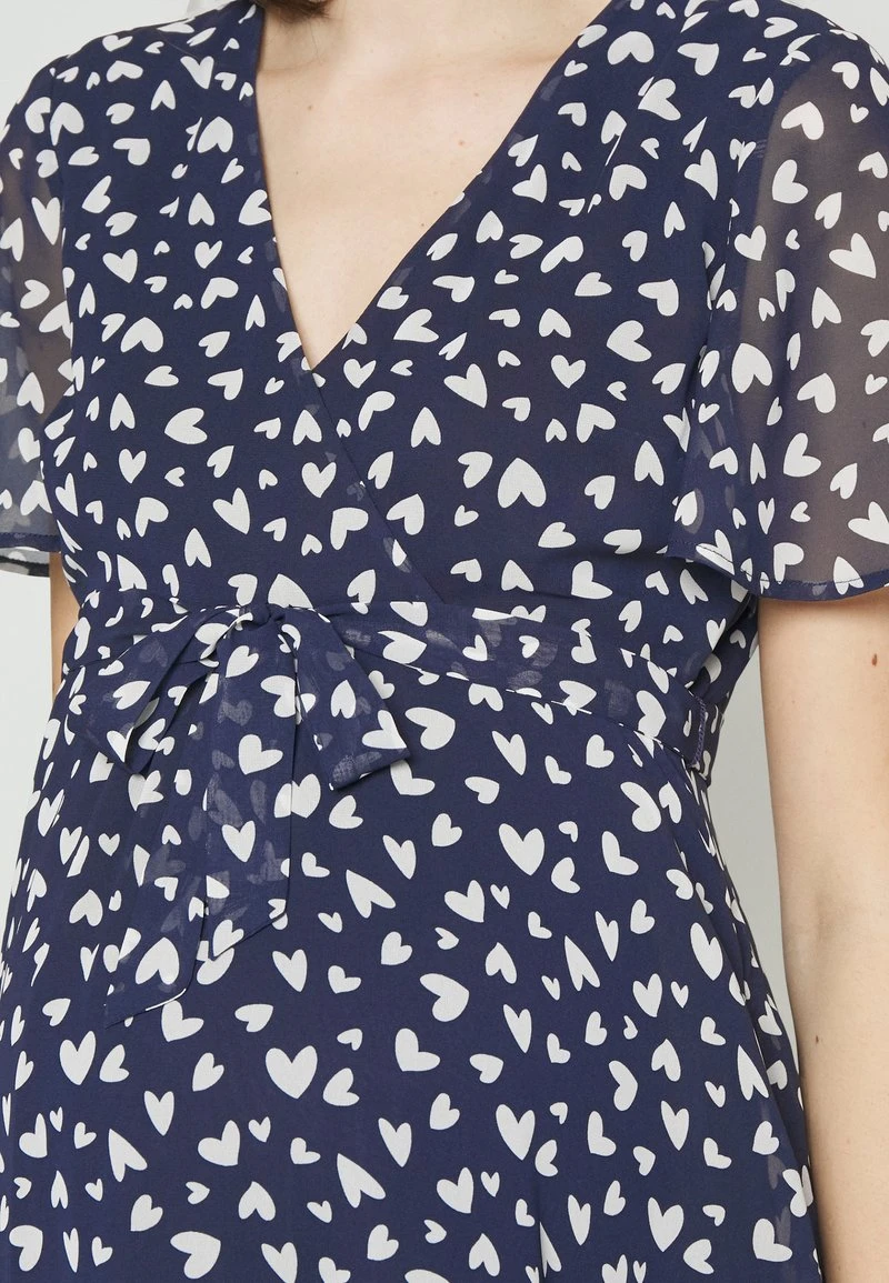 Freizeitkleid - Dark Blue/white – Bild 5