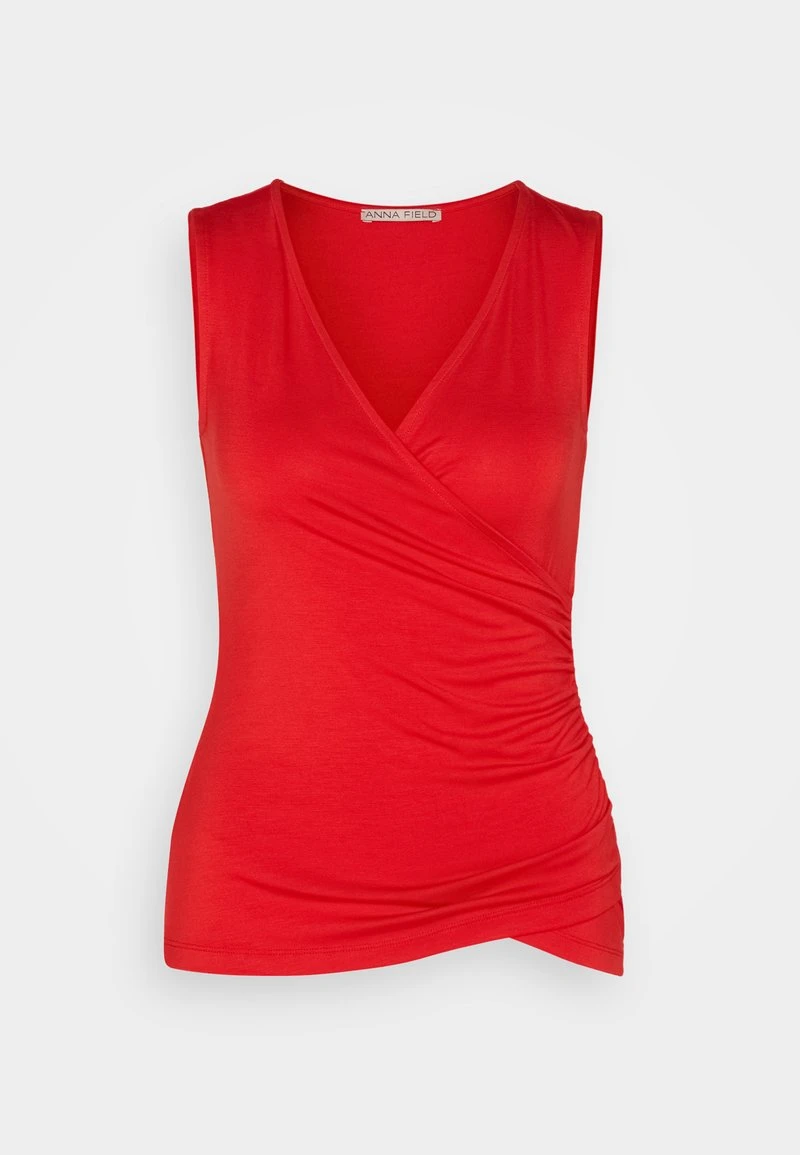 Anna Field Top - Red – Bild 5
