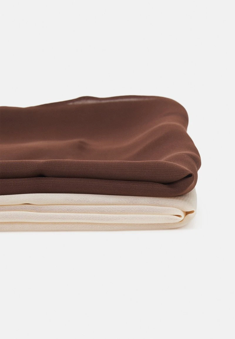 Anna Field 2 PACK - Kopftuch - Off-white/brown – Bild 2