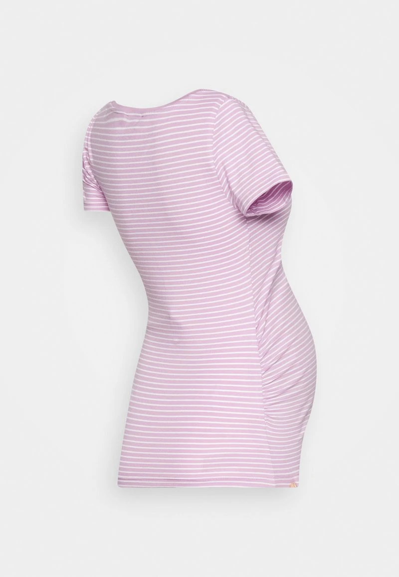 2 PACK - T-Shirt Print - Purple/white/teal – Bild 3