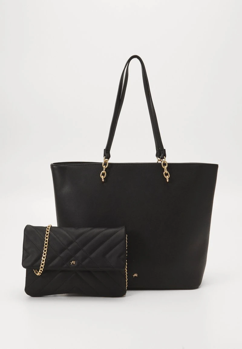 Anna Field SET - Shopping Bag - Black