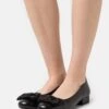 LEATHER - Klassischer Ballerina - Black