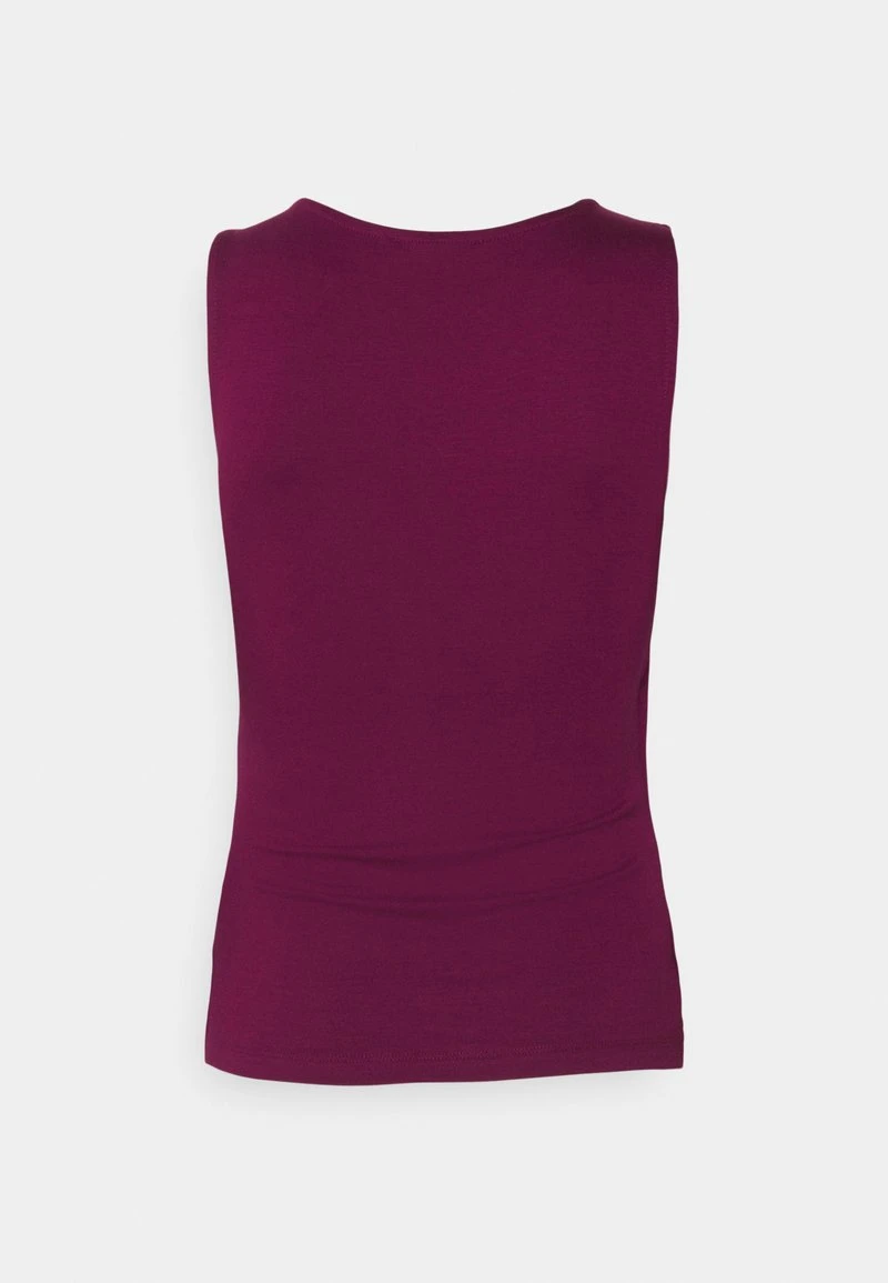 Anna Field Top - Dark Red – Bild 2