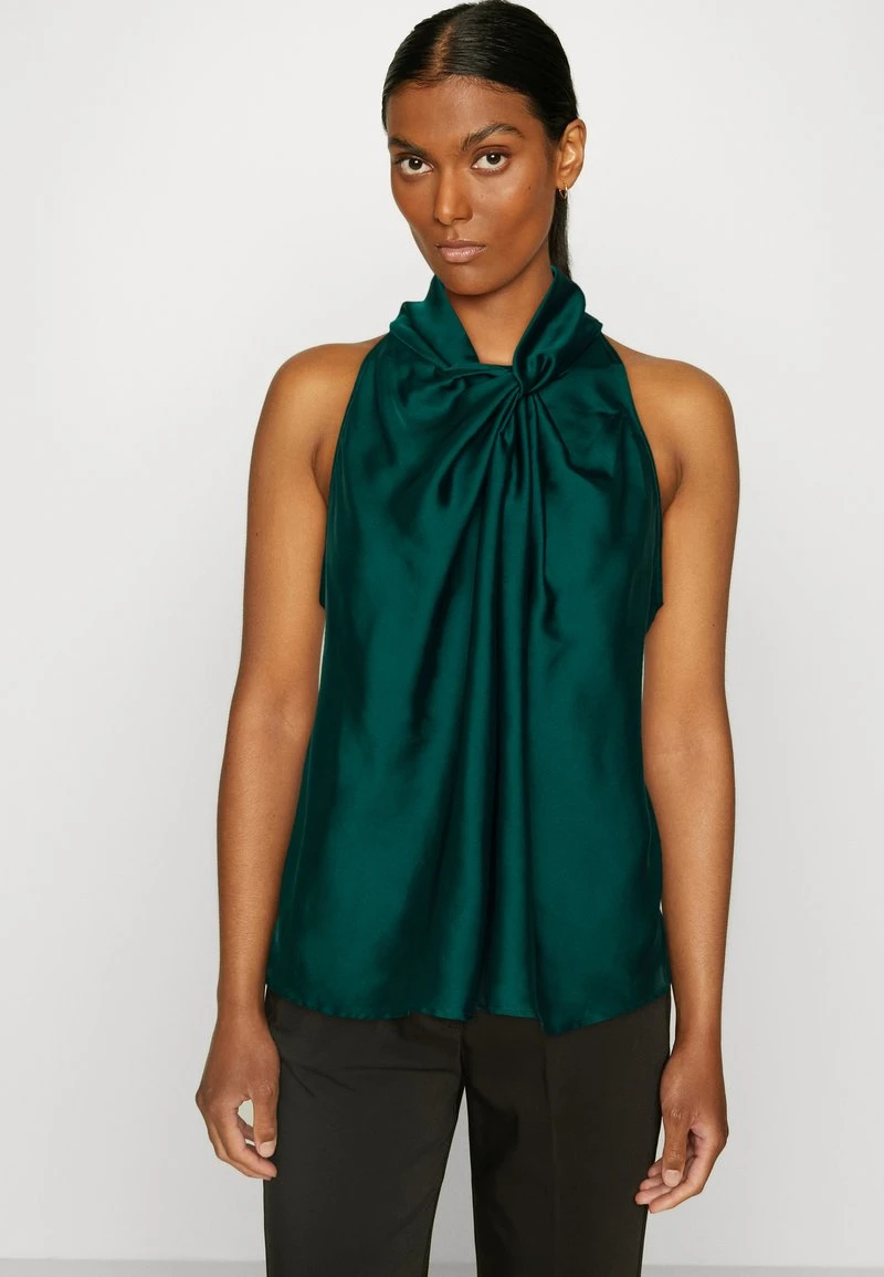 Anna Field Top - Dark Green – Bild 6