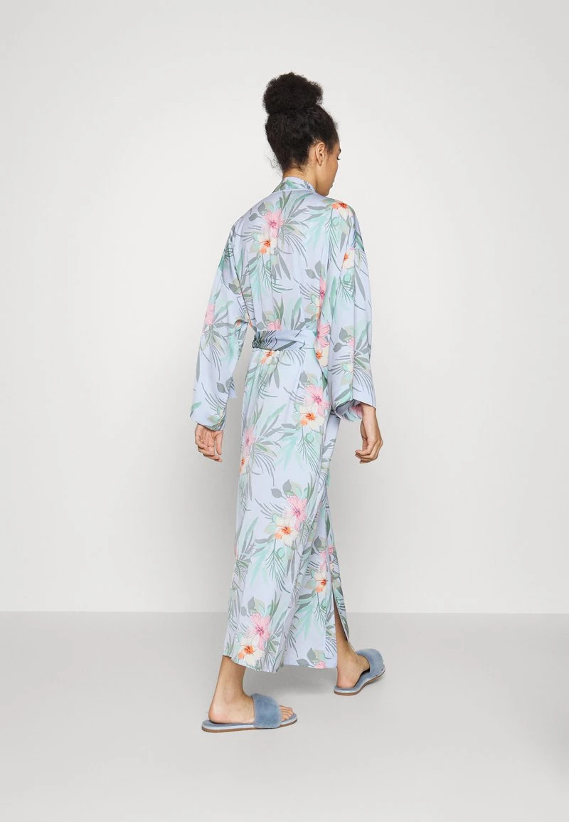 Anna Field FLORAL ROBE - Bademantel - Blue – Bild 3