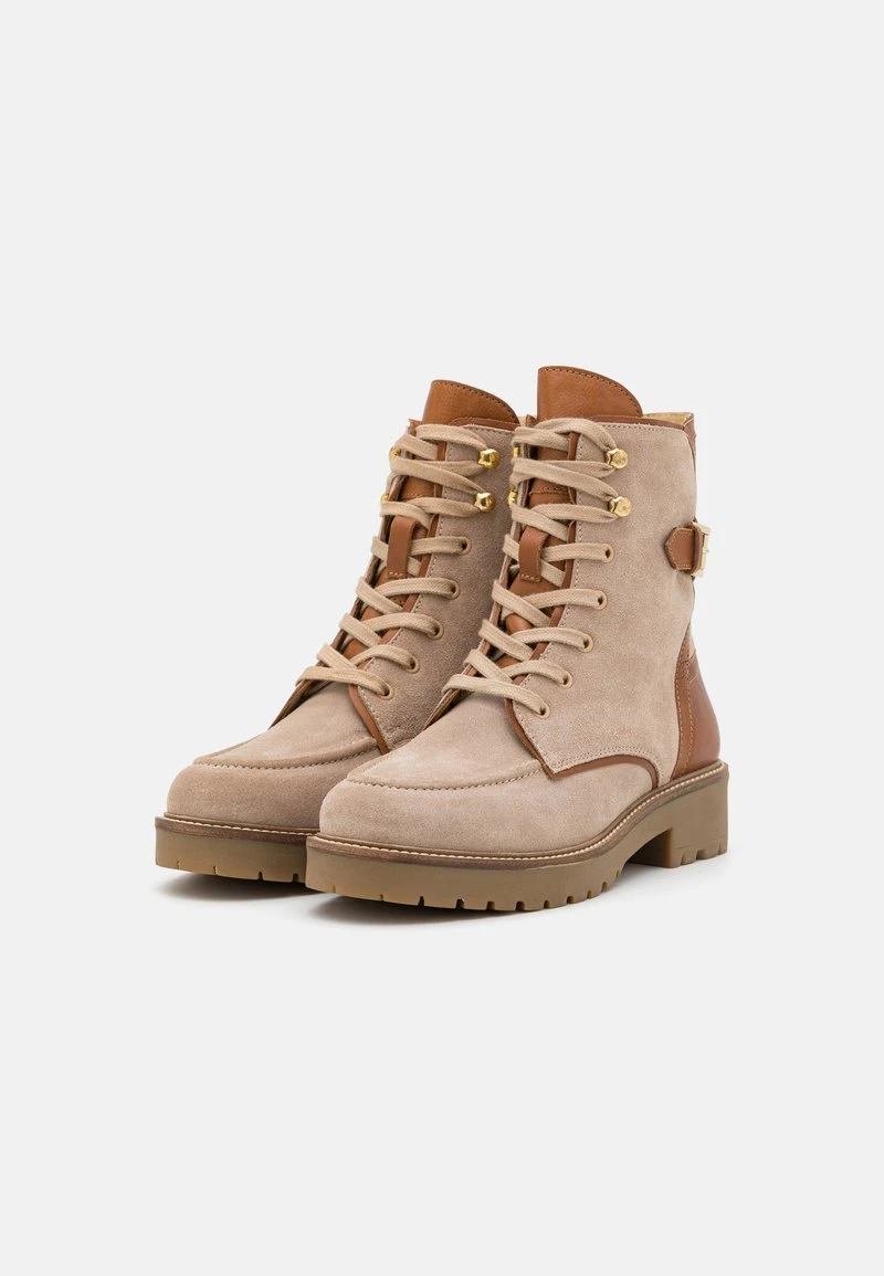 Anna Field LEATHER - Schnürstiefelette - Taupe – Bild 3