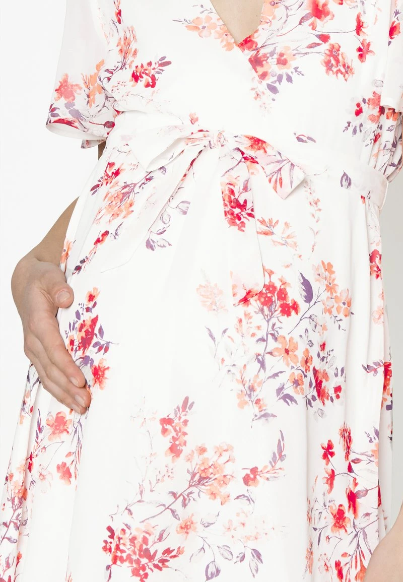 Freizeitkleid - Off-white/pink – Bild 5