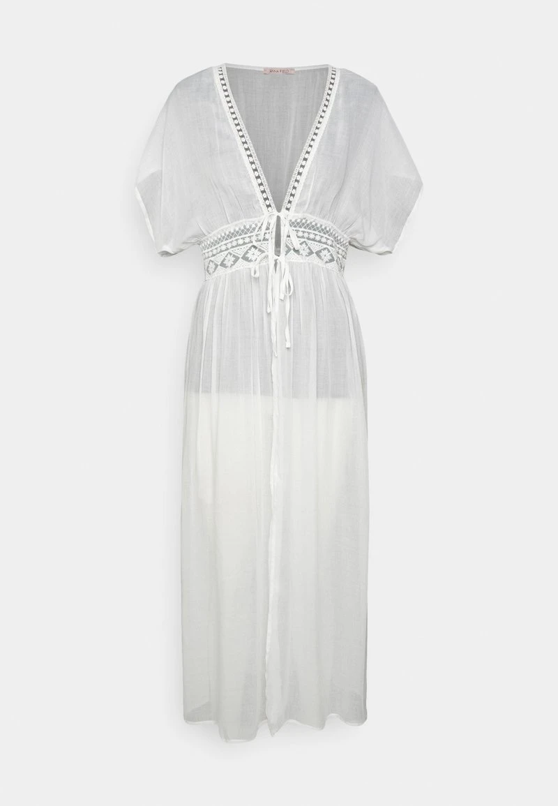 Anna Field EMBROIDERED COVER UP / 802 - BLACK - Strandaccessoire - 001 - White – Bild 5