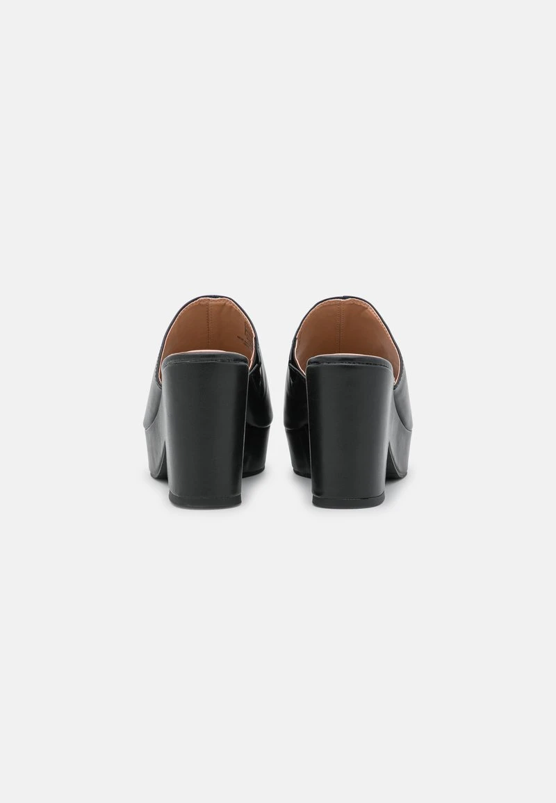 WIDE FIT - Pantolette Hoch - Black – Bild 4