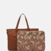 Anna Field SET - Notebooktasche - Cognac