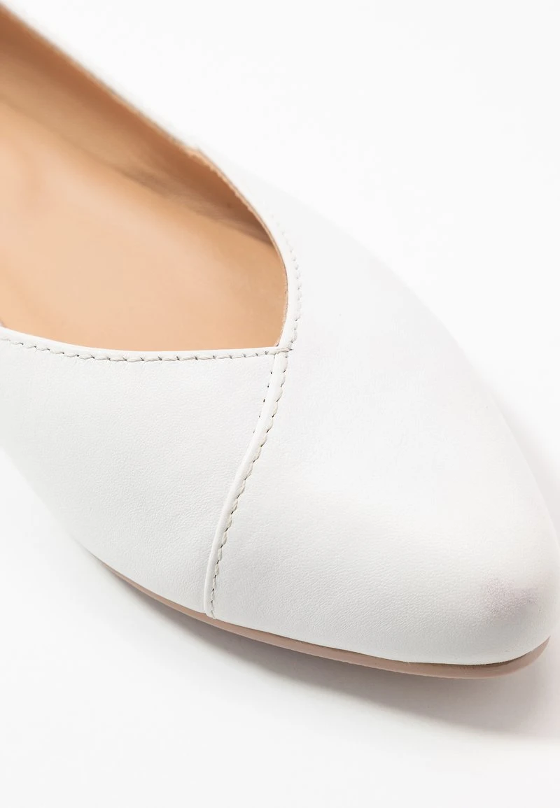 Anna Field LEATHER BALLERINAS - Klassischer Ballerina - White – Bild 3
