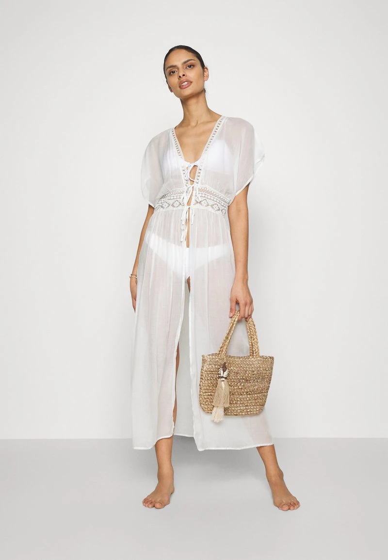 Anna Field EMBROIDERED COVER UP / 802 - BLACK - Strandaccessoire - 001 - White – Bild 2