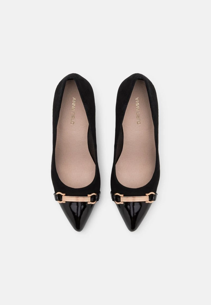 Anna Field LEATHER MIA - High Heel Pumps - Black – Bild 5