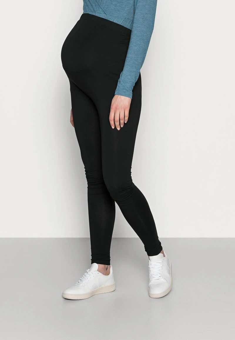 7/8 LENGTH MATERNITY LEGGINGS 2 PACK - Leggings - Hosen - Black – Bild 4